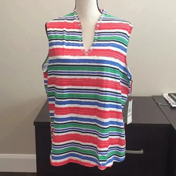 Ruby Rd sleeveless top - Picture 3 of 6